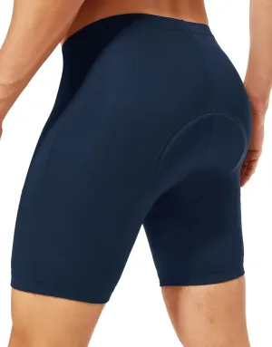 qualidyne Men's Cycling Underwear 4D Padded Bike Shorts MTB Liner Bicycle Undershorts Biking Underpants Breathable