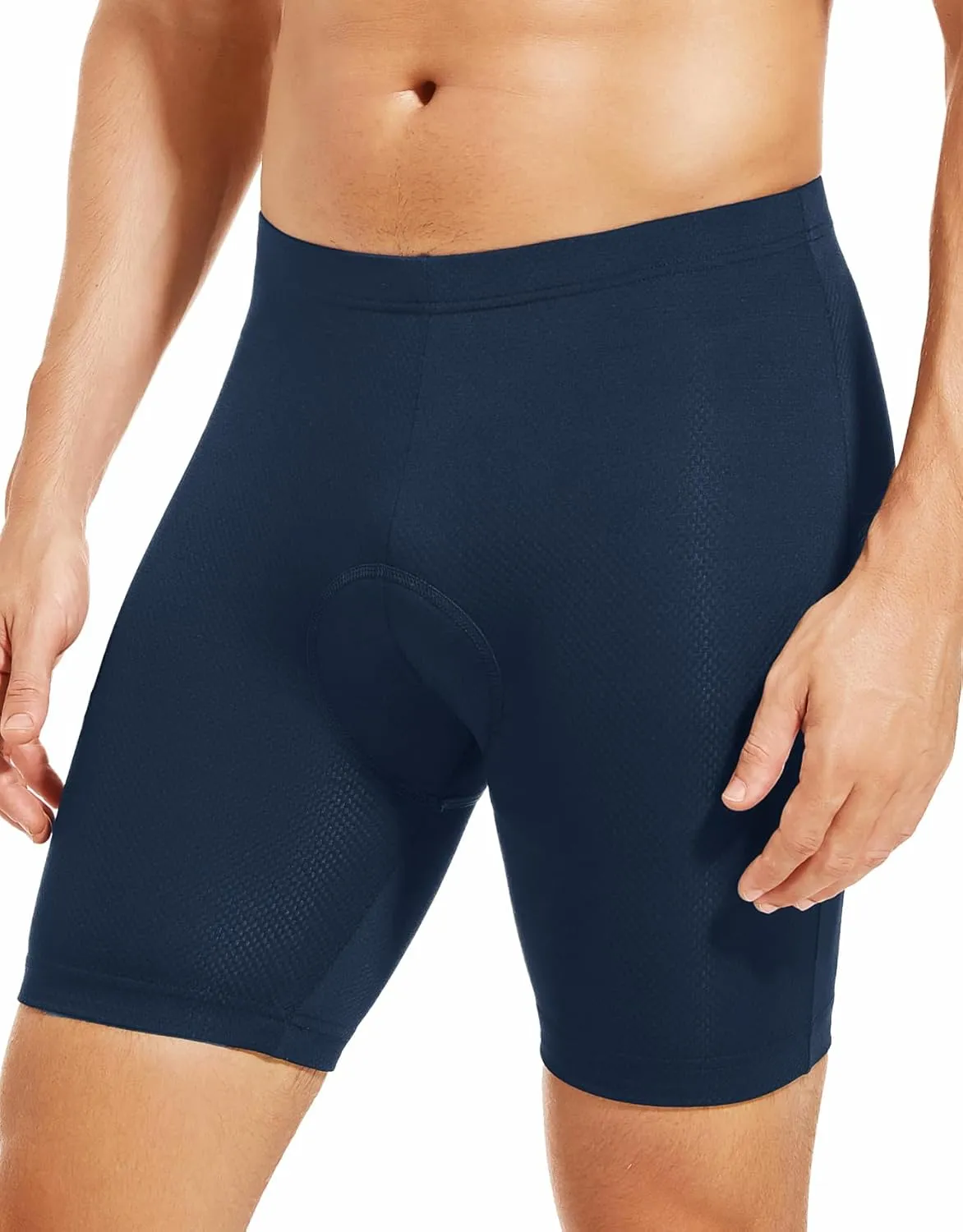qualidyne Men's Cycling Underwear 4D Padded Bike Shorts MTB Liner Bicycle Undershorts Biking Underpants Breathable