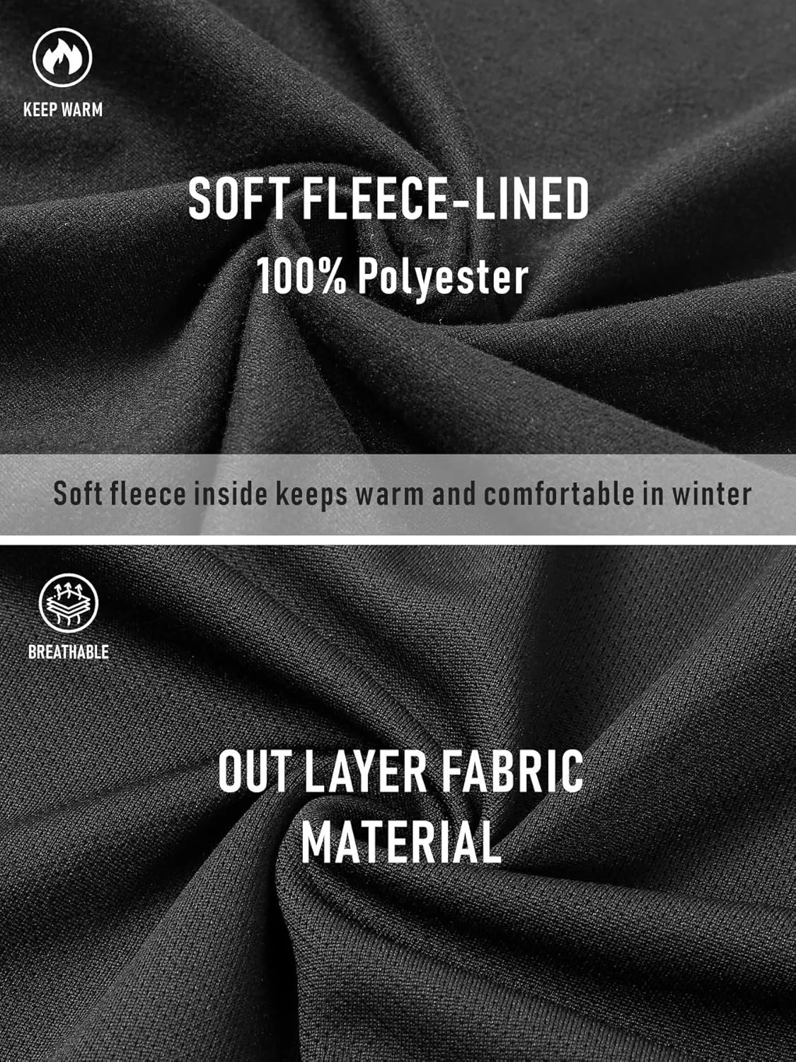 qualidyne Women's Thermal Cycling Jersey Long Sleeve Winter 3 Pockets Bike Fleece Jackets Windproof Biking Coat Cold Weather