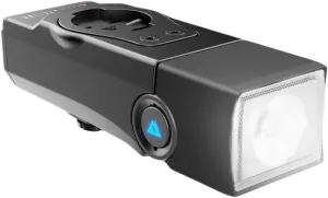 Quick Release 1000 Lumen Bike Front Light by KOM Cycling - Designed for Wahoo and Garmin Mounts with Quarter Turn - 6 Modes, Top or Bottom Mounting, 30 Degree Hinge