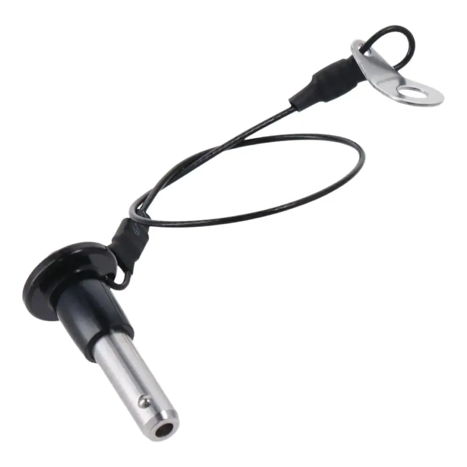 Quick Release Pins 2 Pcs Diameter 6/8/10mm Ball Locking Pins with 25cm Wire Stainless Steel Push-Button Locking Multi Size Quick Release Pin(8x16mm)