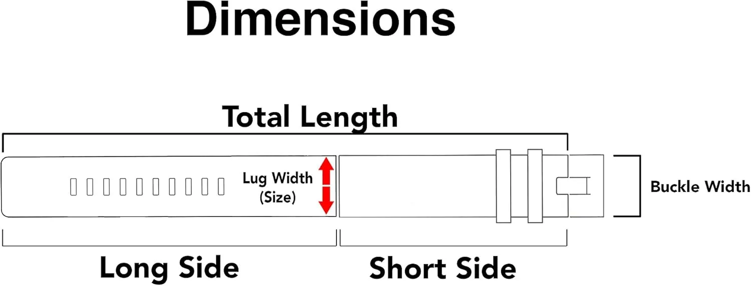 Quick Release Pushpins, Leather Replacement Watch Band for Skagen Watch Band Strap, Attaches with Pushpins, Many Colors - 12mm, 14mm, 16mm, 18mm, 20mm, 22mm, 24mm