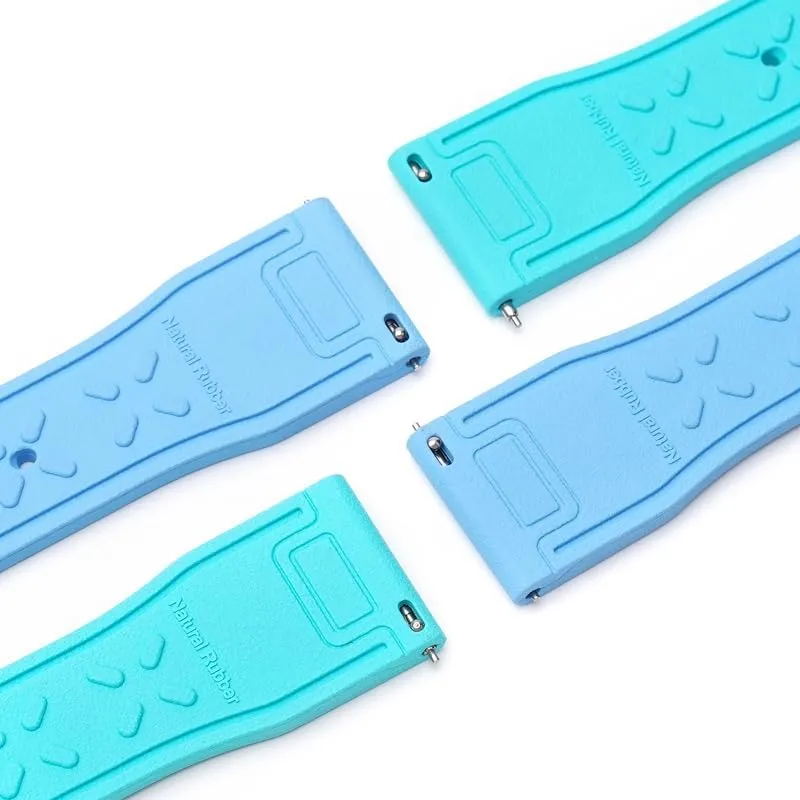 Quick Release Rubber Band For IWC Pilot Watches, Replacement Rubber Straps For Pilot Watches - Multiple Colors