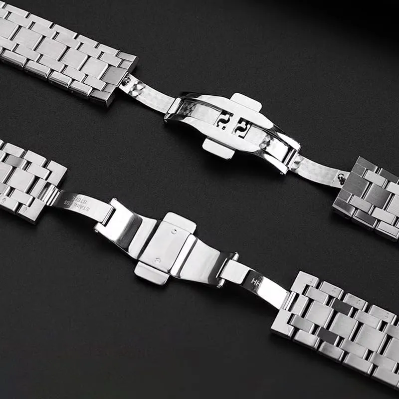 Quick Release Stainless Steel Watchband For MAURICE LACROIX AIKON AI1108 AI6038 AI6058 AI6007 AI6008 Men's Strap