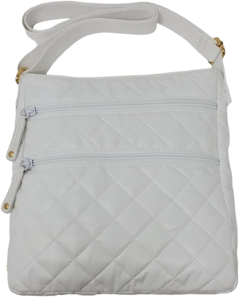 Quilted Crossbody bag Ultra light water repellent Stain resistance