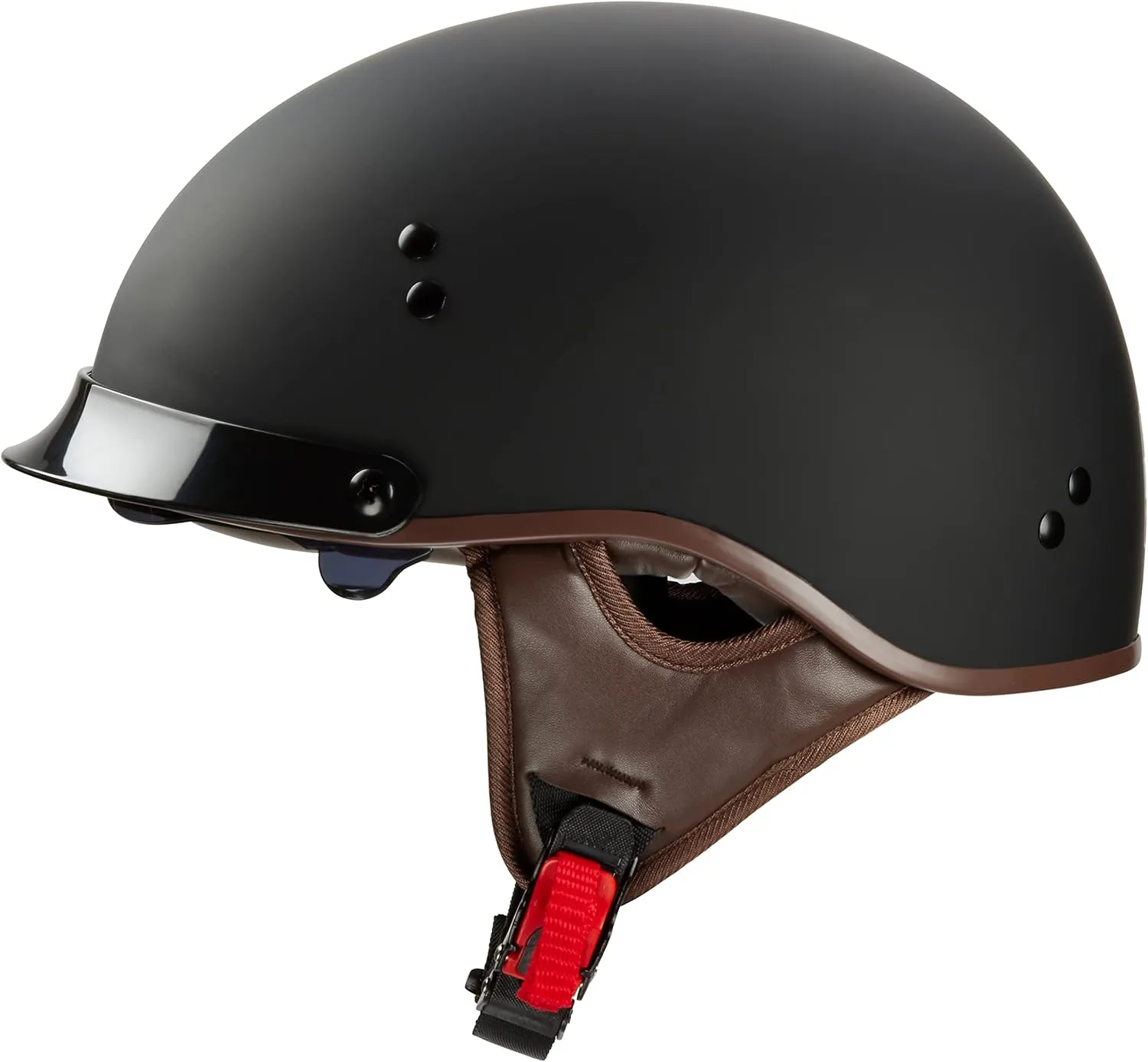 Rapido Half Helmet Motorcycle Open Face Sun Visor Quick Release Buckle DOT Approved Cycling Motocross Suits Men Women