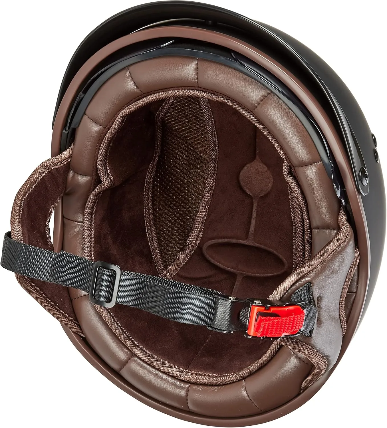 Rapido Half Helmet Motorcycle Open Face Sun Visor Quick Release Buckle DOT Approved Cycling Motocross Suits Men Women