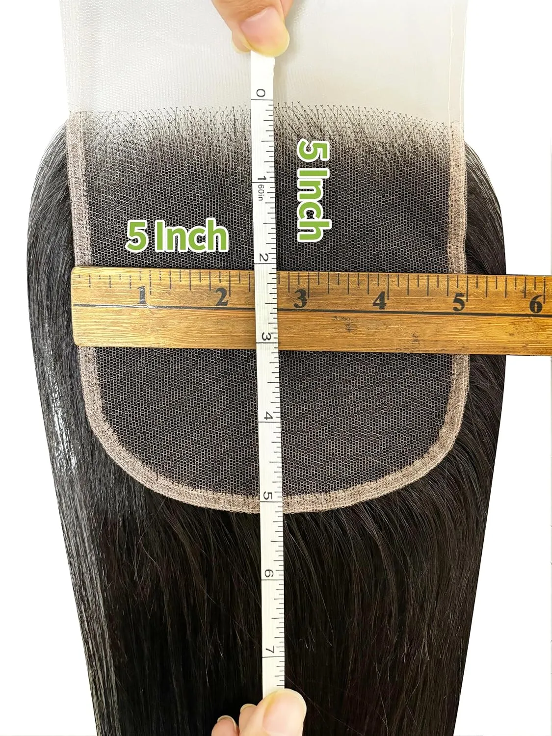 Real HD Lace 5x5 Body Wave Closure 0.10mm Ultra-Thin Skinlike Invisible Swiss HD Lace Closure 12A Cambodian raw human hair closure Natural Black Color(14 Inch，Body Wave)