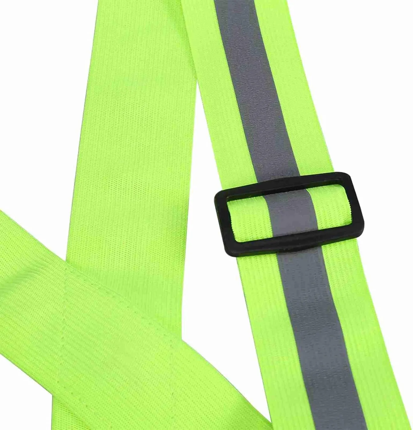 Reflective Vest,Adjustable Elastic Straps Run Gear Reflective Running Vest Quick Lock and Release,fit for Unisex All