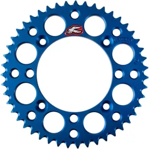 Renthal Rear Sprocket 49 Tooth Blue for Yamaha YZ450F 2003-2018