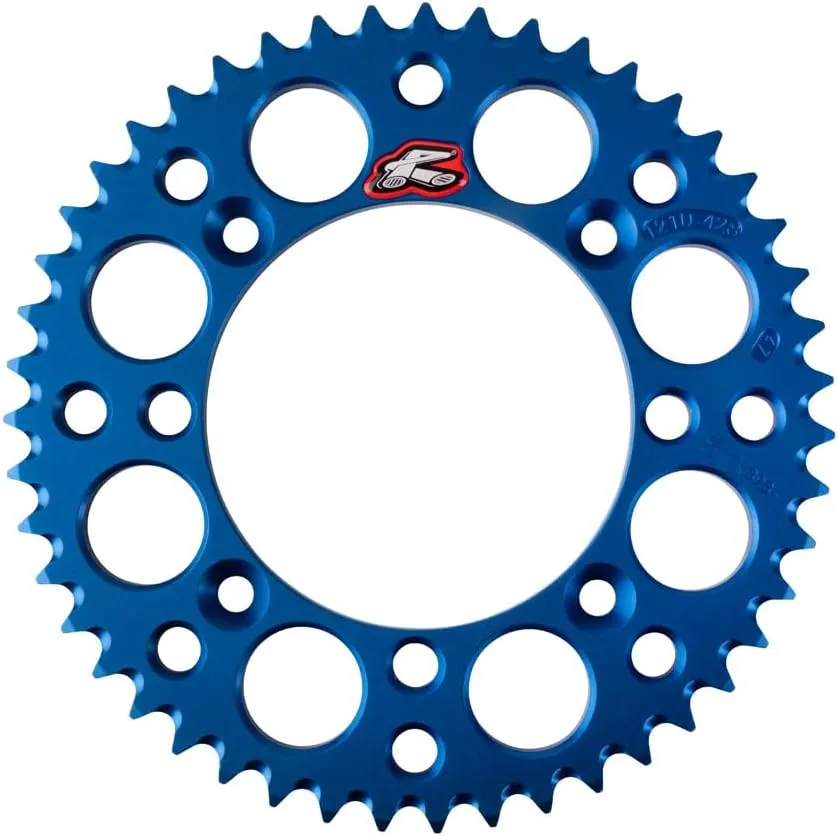 Renthal Rear Sprocket 49 Tooth Blue for Yamaha YZ450F 2003-2018