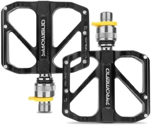 Road Bikes Pedal Mountain Bicycle Bicycle Pedals Quick Release Pedals Non-Slip Ultralight 9/16 inch 3 Bearings Design for Mountain BMX MTB Bike Cycling Road Bike Pedals