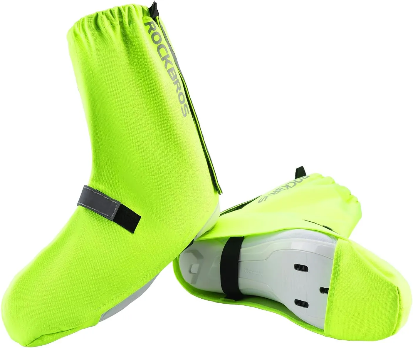ROCKBROS Cycling Shoes Rain Covers Water Resistant Bike Shoe Cover Windproof Bicycle Overshoes for Mountain Road Bike Shoes