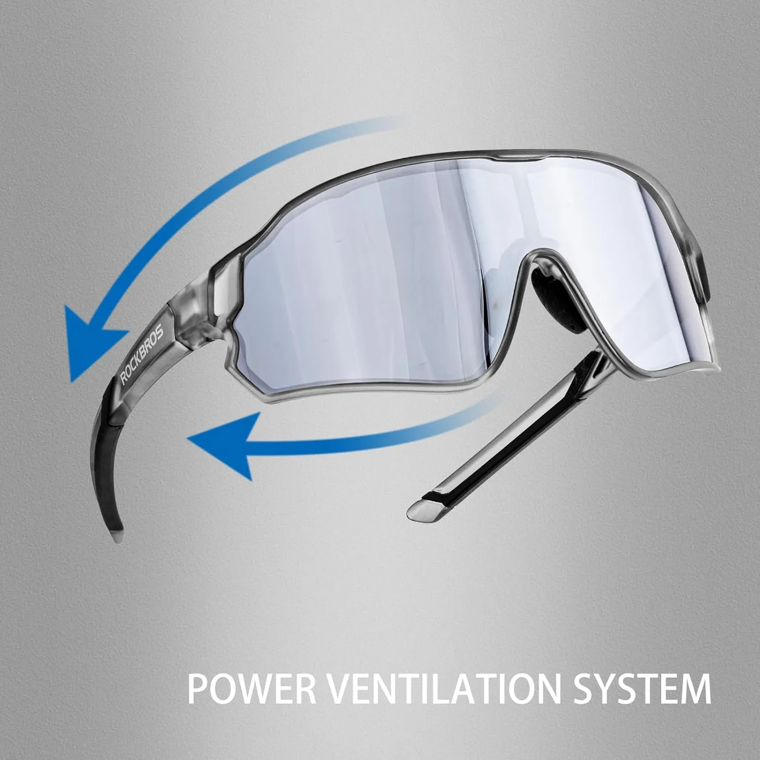 ROCKBROS Polarized Sunglasses UV Protection for Women Men Cycling Sunglasses