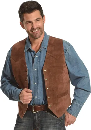 Roper Men's Suede Vest
