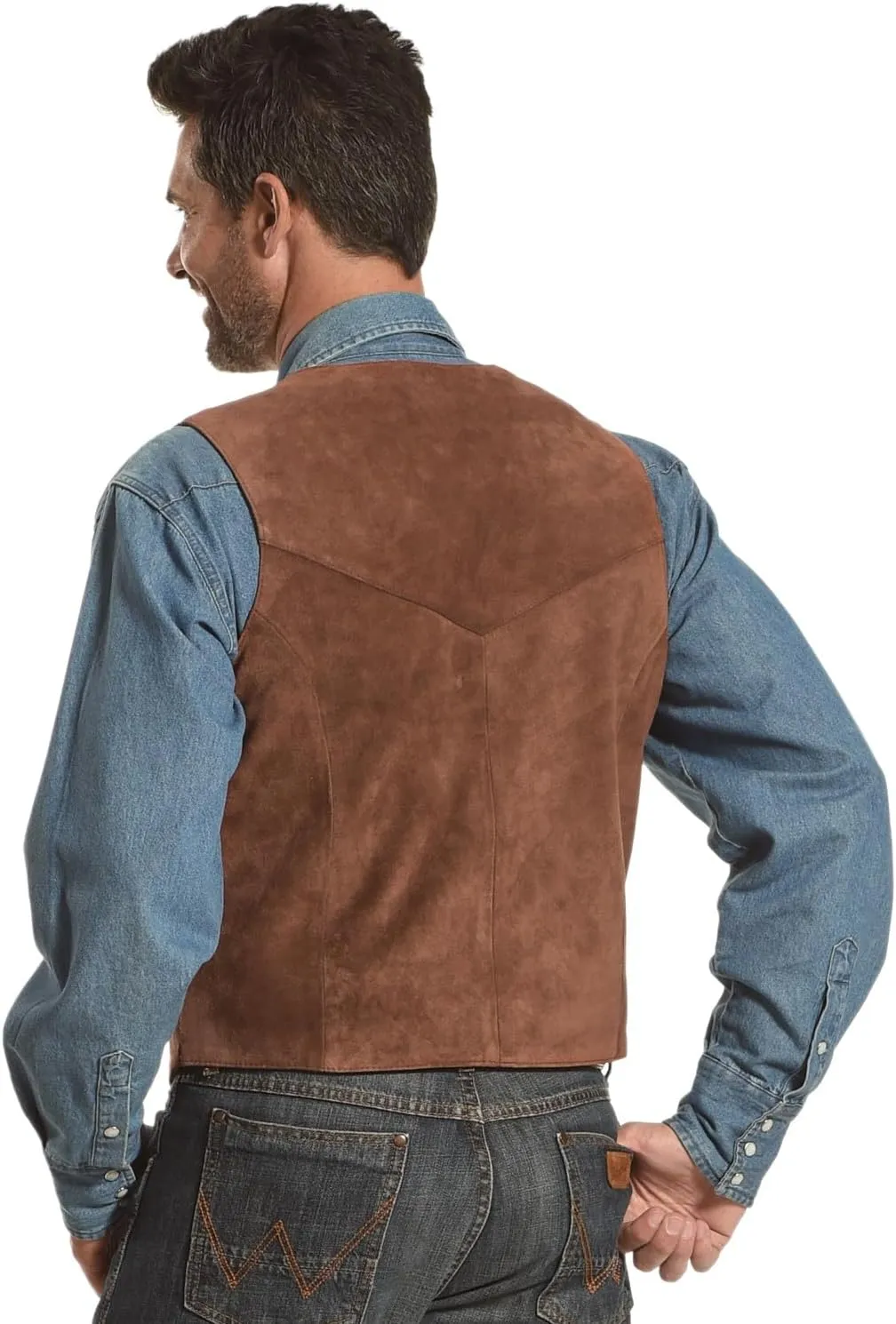 Roper Men's Suede Vest