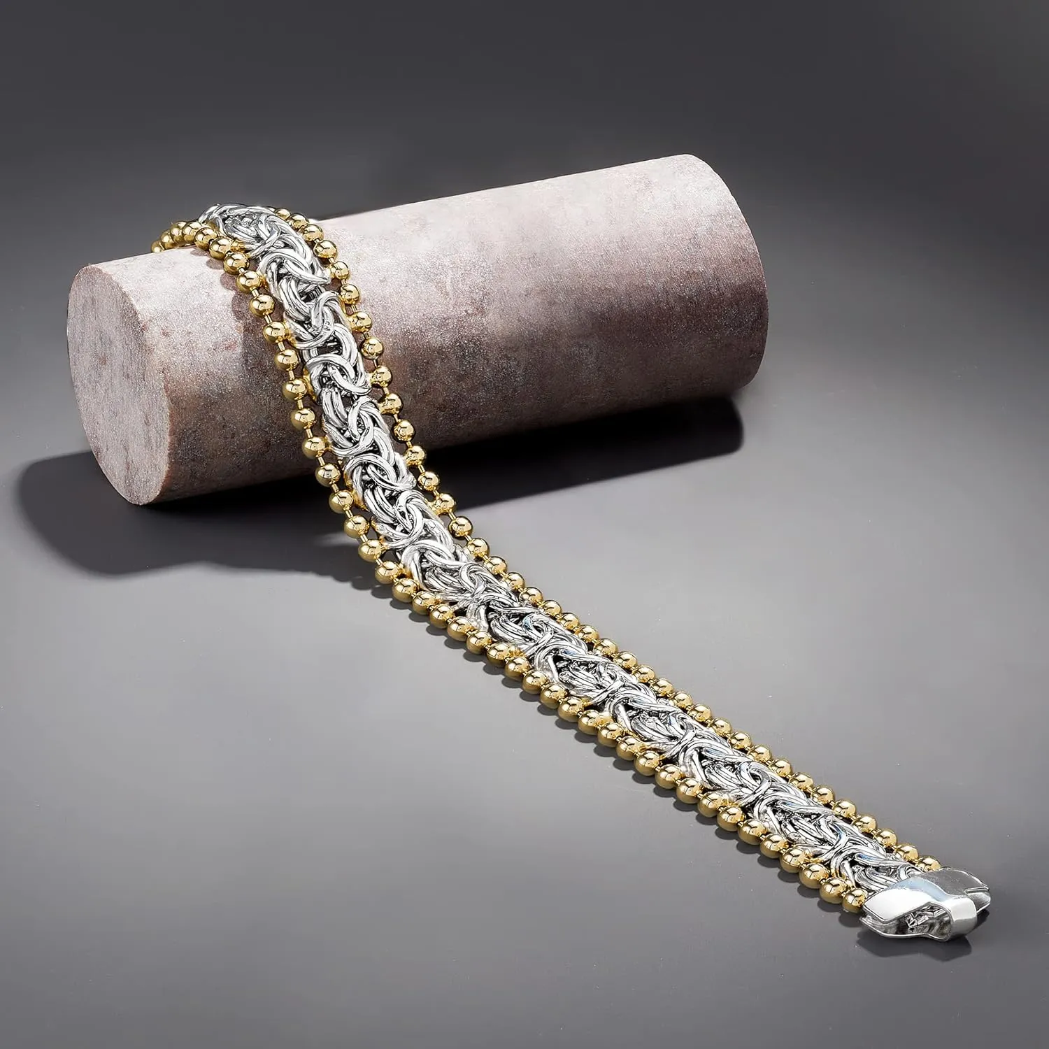 Ross-Simons Byzantine Beaded-Edge Bracelet