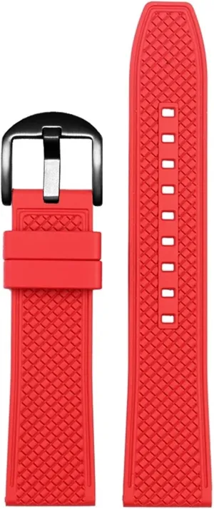 Rubber WatchBand 20m 22mm Quick Release Watch Replacement Strap Men WatchBands
