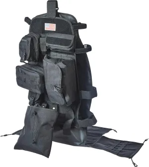 Rugged Ridge 13236.01 Seat Cover, Front, Cargo, Black; 76-Current Jeep CJ/Wrangler/Gladiator