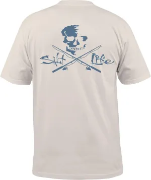 Salt Life Men's Skull and Poles Short Sleeve Tee