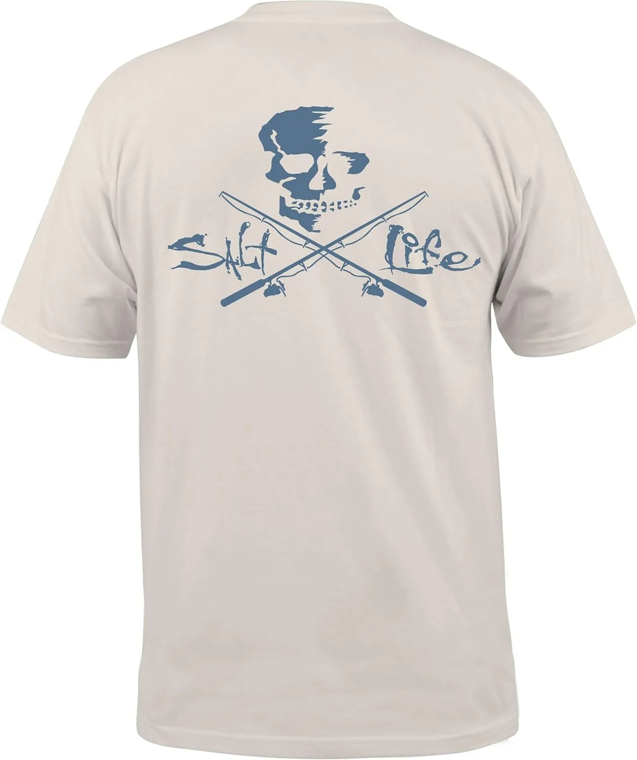 Salt Life Men's Skull and Poles Short Sleeve Tee