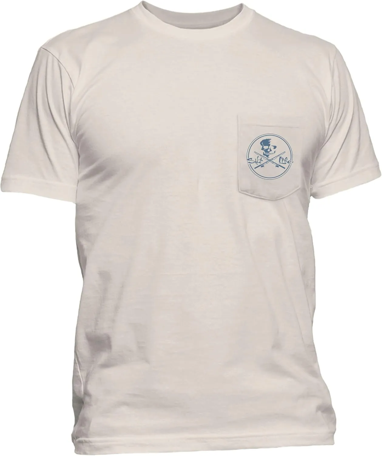 Salt Life Men's Skull and Poles Short Sleeve Tee