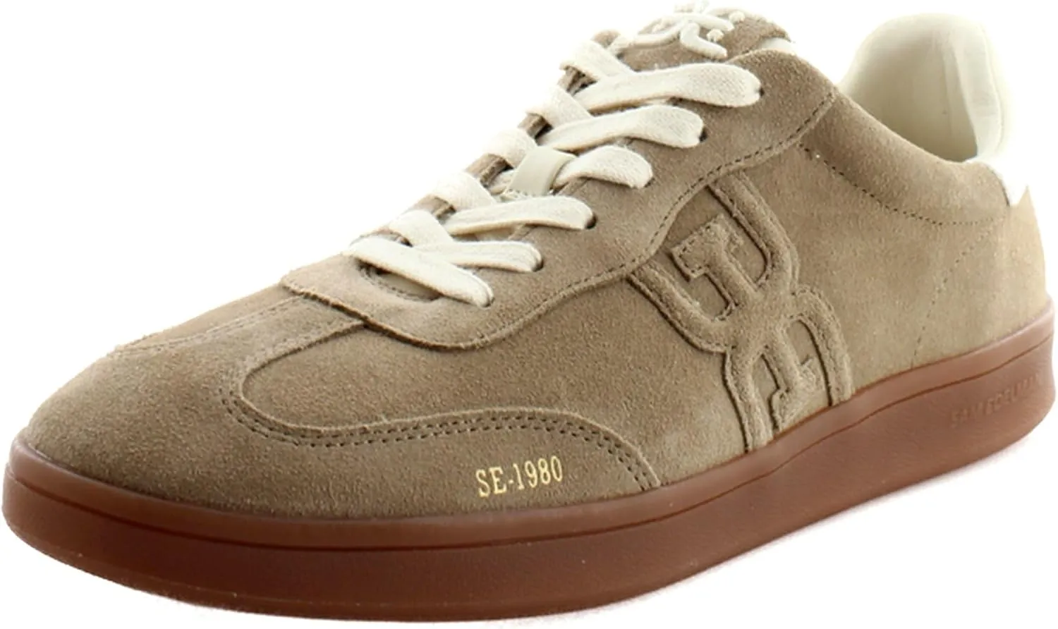 Sam Edelman Women's Tenny Sneaker, Taupe Suede, 8.5