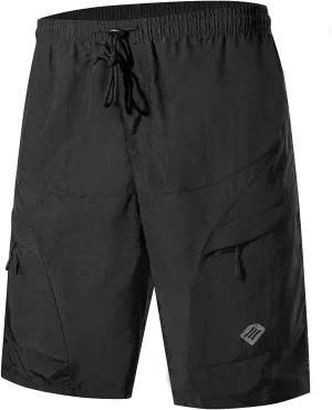 Santic Men's 3D Padded Mountain Bike Shorts Lightweight Cycling MTB Shorts