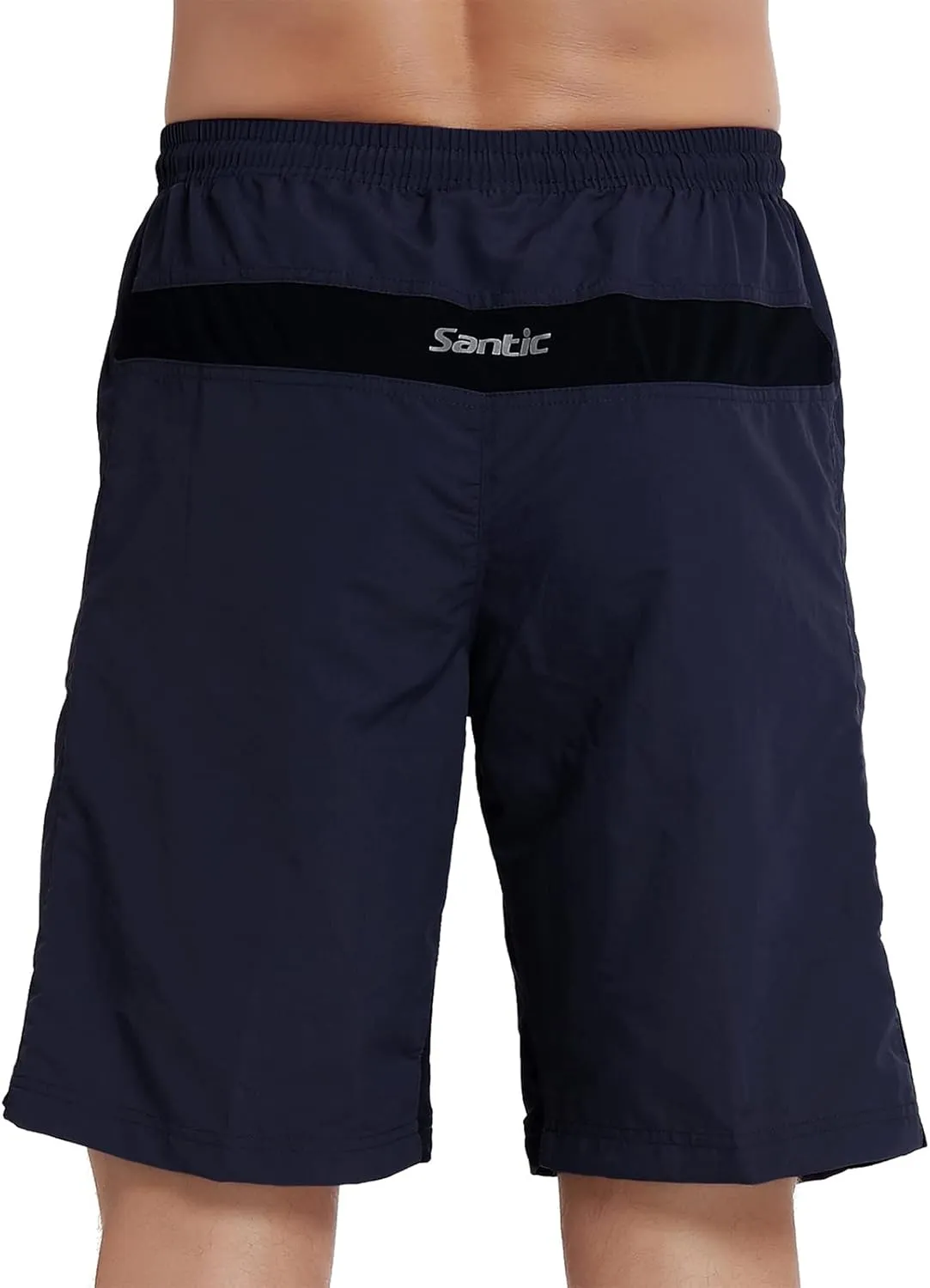 Santic Men's 3D Padded Mountain Bike Shorts Lightweight Cycling MTB Shorts
