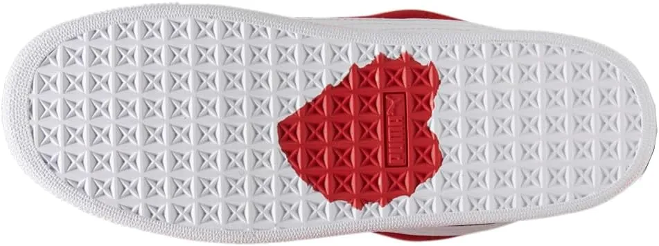 Scuderia Ferrari Suede XL Mens Lifestyle Shoes (Red/White)