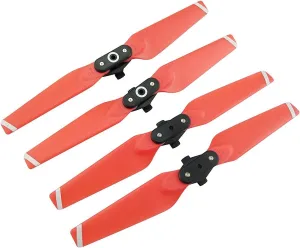 sea jump 4pcs Propeller Push Type Quick Release fold for DJI Spark 4730F Paddle Blades Drone/Aircraft/Helicopter Accessories Parts,Red