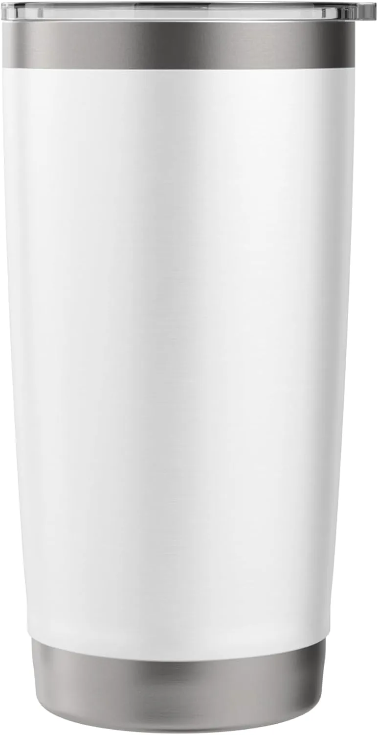 Seagull on skull - Fenwick Island Stainless Steel Insulated Tumbler