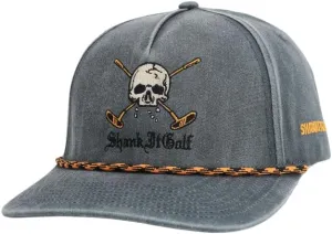 SHANKITGOLF Skull Golf Hat Adjustable Snapback Golf Cap | 95% Polyester, 5% Spandex | One Size Fits All