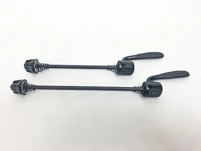 Shim. Quick Release Skewer Set Standard 135mm Rear 100mm Front Black NO Packaging