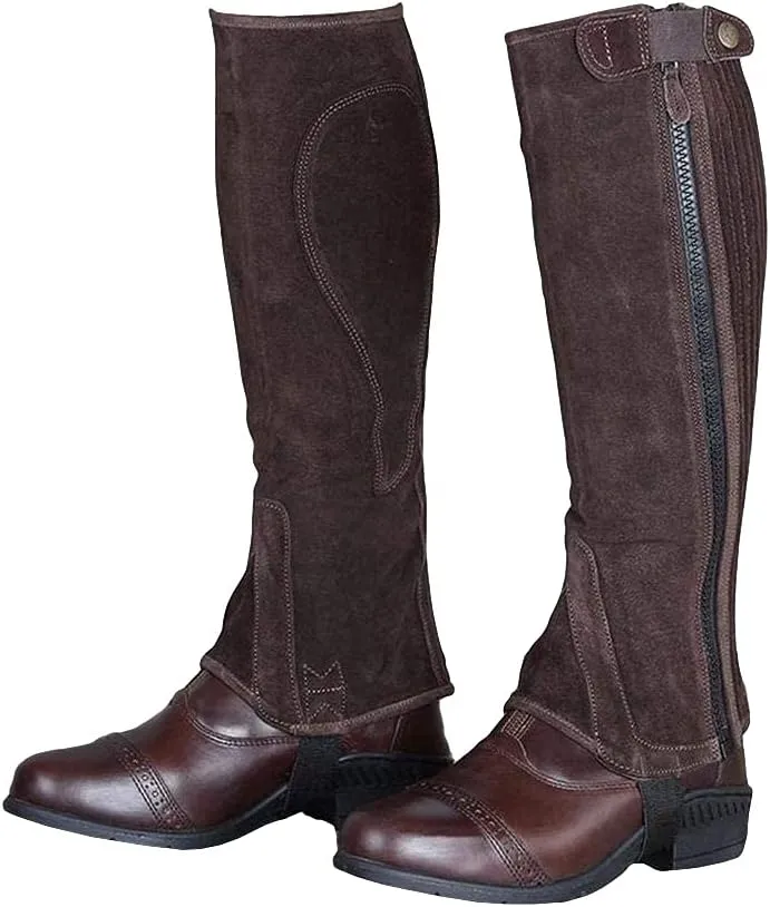 Shires Moretta Suede Half Chaps - Adult