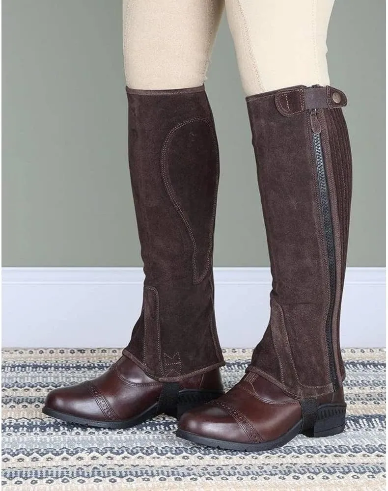 Shires Moretta Suede Half Chaps - Adult