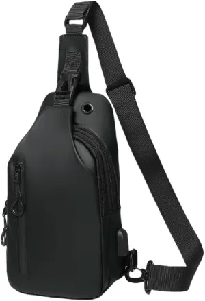 Shoulder Bag Mens Men'S Large Capacity Chest Bag Business Casual Backpack Men'S Crossbody Bag