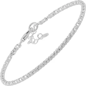 Silpada 'Timeless Simplicity' Sterling Silver Beaded Bracelet, 7”   1” (3mm)