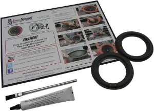 Simply Speakers 4 Inch Foam Speaker Repair Kit Compatible with Cambridge Soundworks Ensemble FSK-4 (Pair)