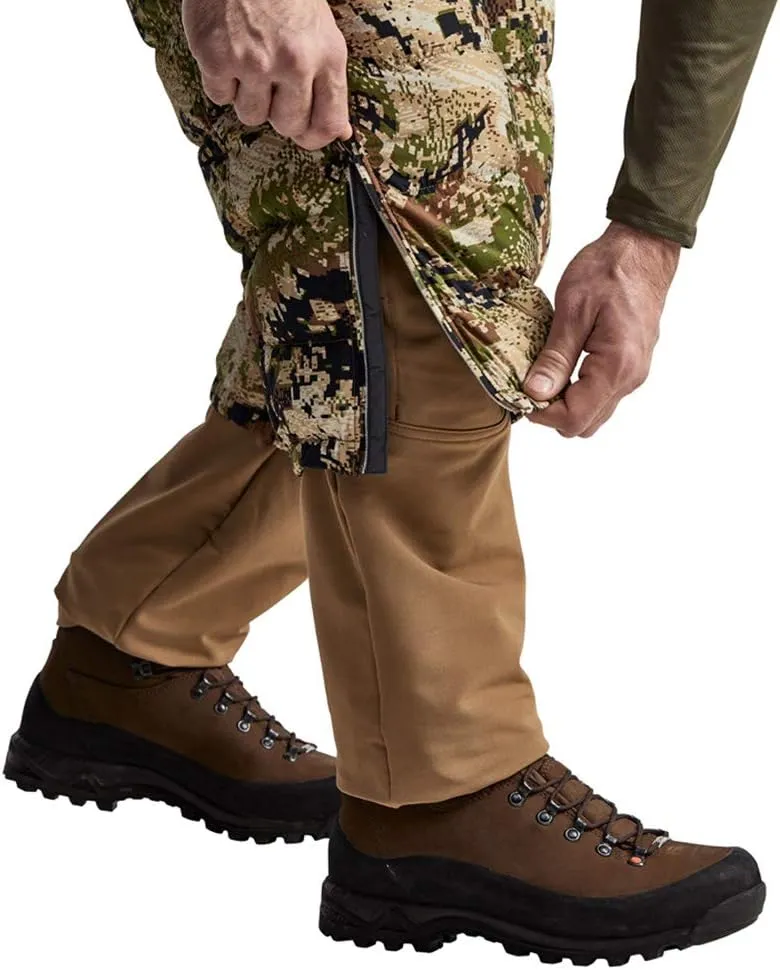 SITKA Gear Men's Kelvin Lite Down 3/4 Camo Insulated Warm Packable Hunting Pants
