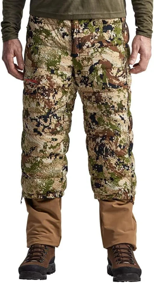 SITKA Gear Men's Kelvin Lite Down 3/4 Camo Insulated Warm Packable Hunting Pants