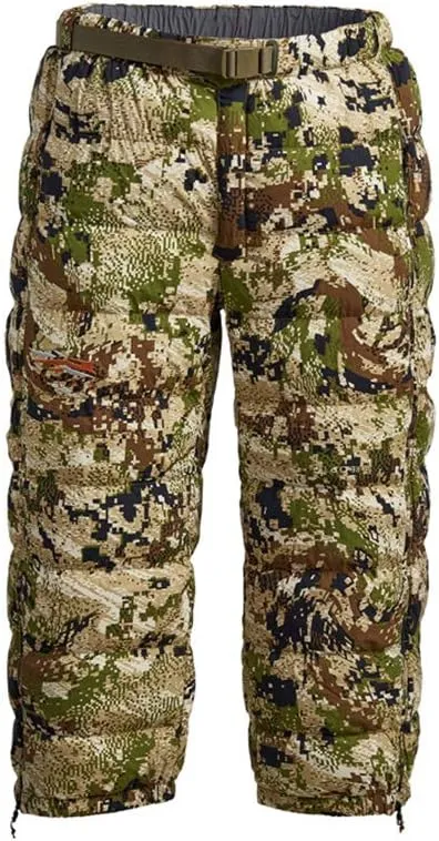SITKA Gear Men's Kelvin Lite Down 3/4 Camo Insulated Warm Packable Hunting Pants
