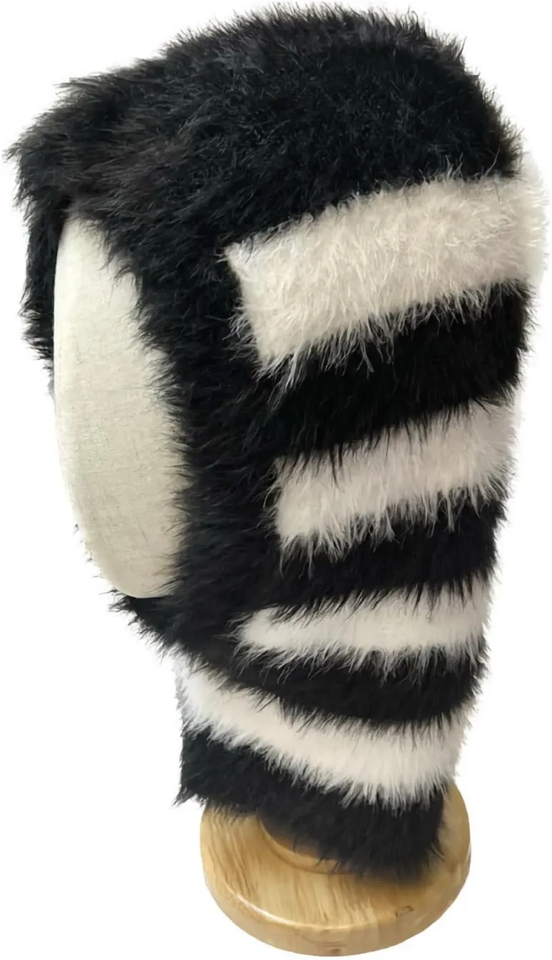 Skull Balaclava Beanie Hat - Winter Warmth with Windproof All-Around Cover for Skiing Cycling