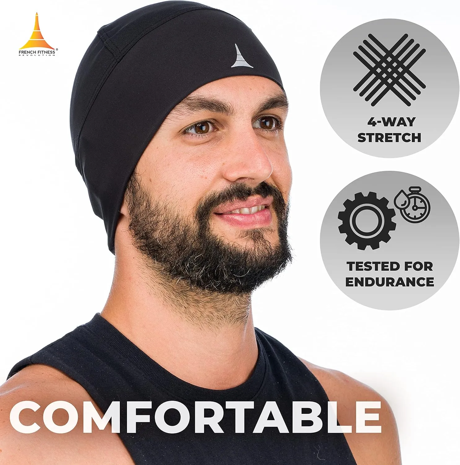 Skull Cap Helmet Liner Running Beanie - Ultimate Thermal Retention and Performance Moisture Wicking. Fits Under Helmets