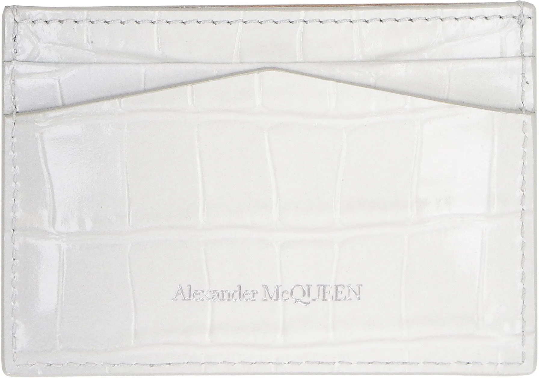 Skull leather wallet