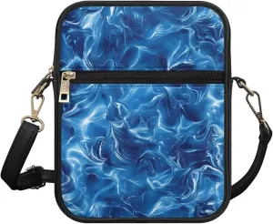 Small Messenger Bag for Women Crossbody with Zipper Closure Fashion Tote Bag for Women Leather