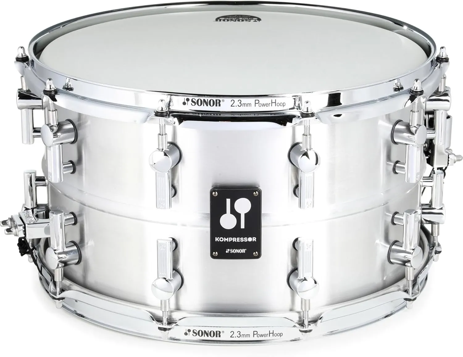 Sonor Kompressor Series Aluminum Snare Drum - 8 x 14-inch