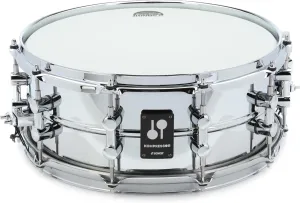 Sonor Kompressor Series Steel Snare Drum - 5.75 x 14-inch - Polished