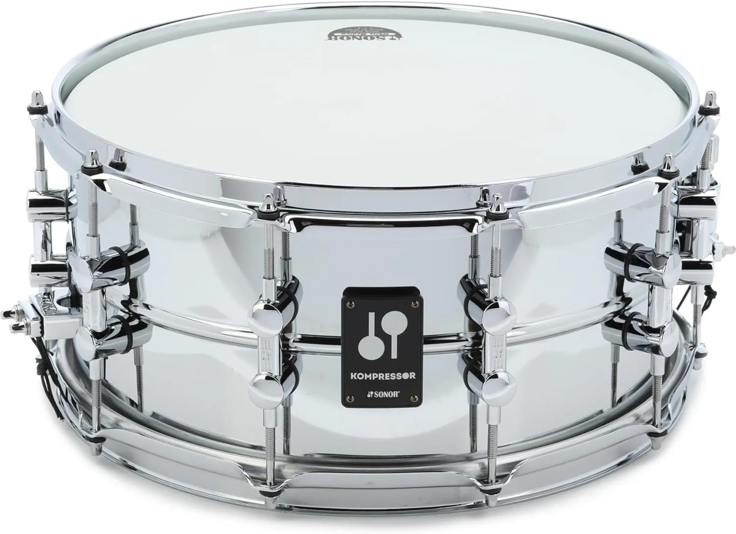 Sonor Kompressor Series Steel Snare Drum - 6.5 x 14-inch