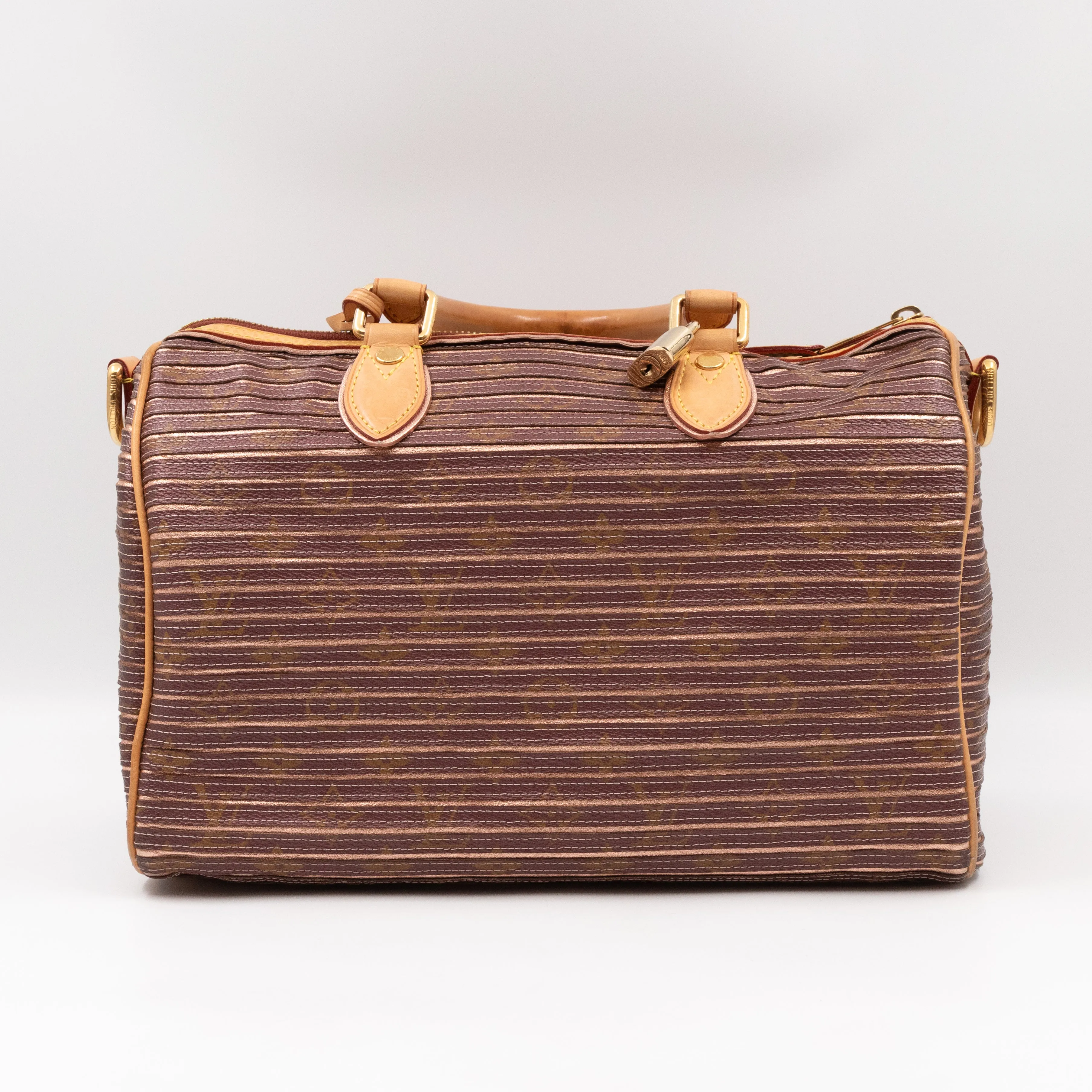 Speedy 30 Bandouliere Monogram Eden Peche